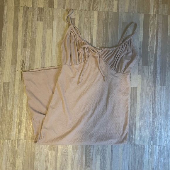 Tan Bodycon Dress - Picture 1 of 3